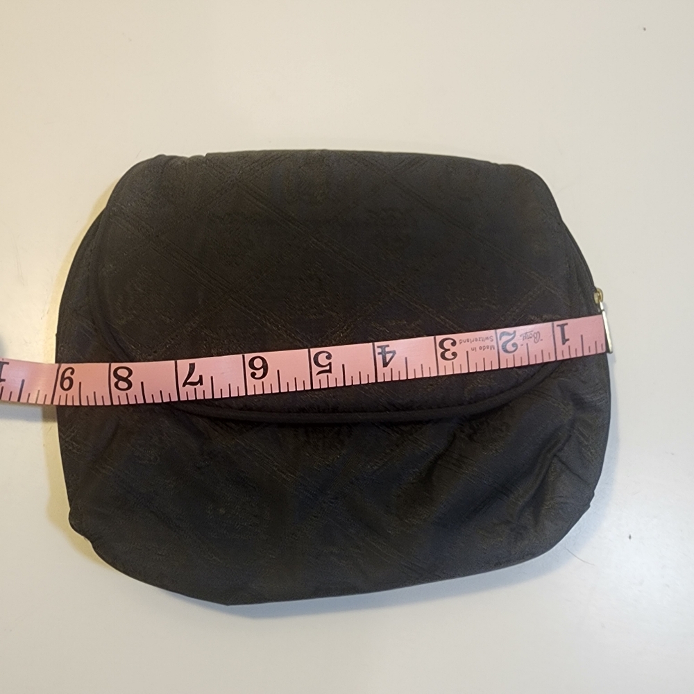 Princess Marcela Borchese Black Quilted Cosmetic Pouch With Mirror - Picture 10 of 11